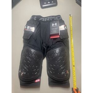 Pro-5 Pad Girdle Football Pants Under Armour Youth Small Black New
